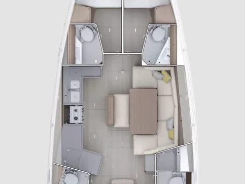 Bénéteau Oceanis 47 - 4 cab. de alquiler a Tropea
