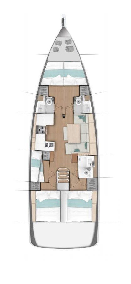 Alquiler Velero en Trogir - Jeanneau Sun Odyssey 490