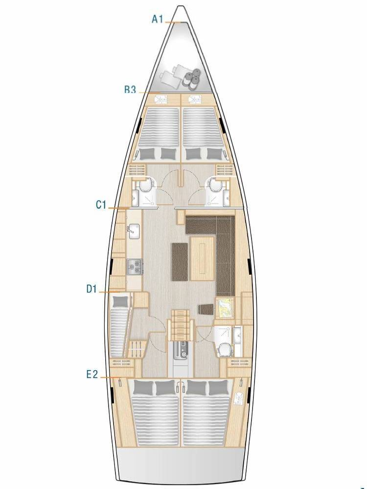Alquiler de Velero, con o sin patrón Hanse Seget Donji