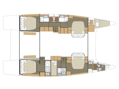 Alquiler Catamarán Dufour con o sin  título de navegación