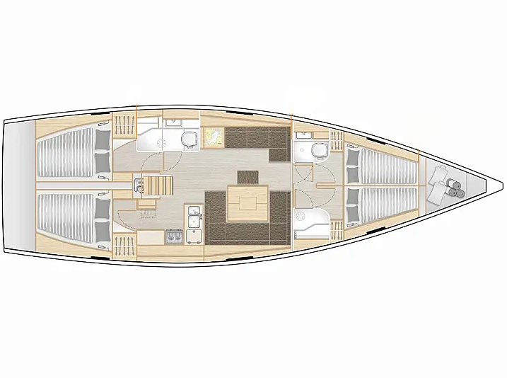 Alquiler de embarcaciones Hanse Hanse 458 enLefkáda en Samboat