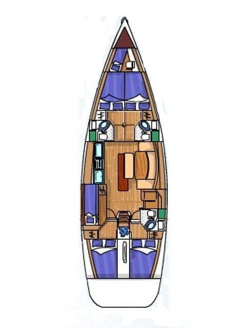 Alquiler Velero en Sukošan - Bénéteau Cyclades 50.5