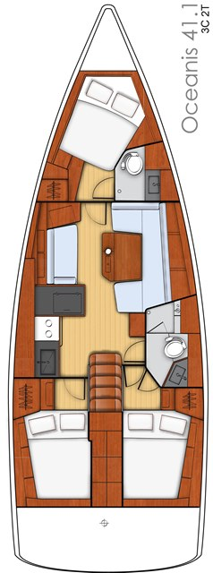 Alquiler Velero en Álimos - Bénéteau Oceanis 41.1