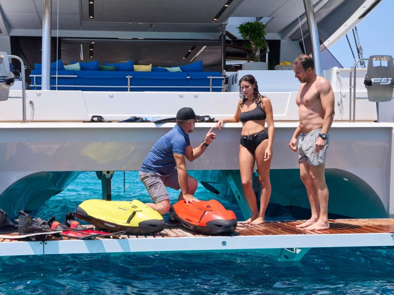 Alquiler Yate de lujo Fountaine Pajot con o sin  título de navegación