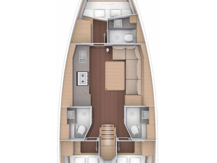 Alquiler Lefkáda - Dufour Dufour 390 en SamBoat