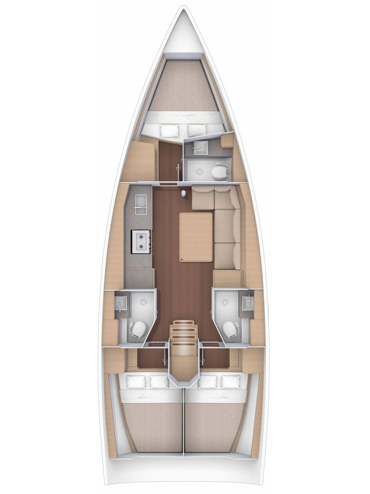 Alquiler Lefkáda - Dufour Dufour 390 en SamBoat