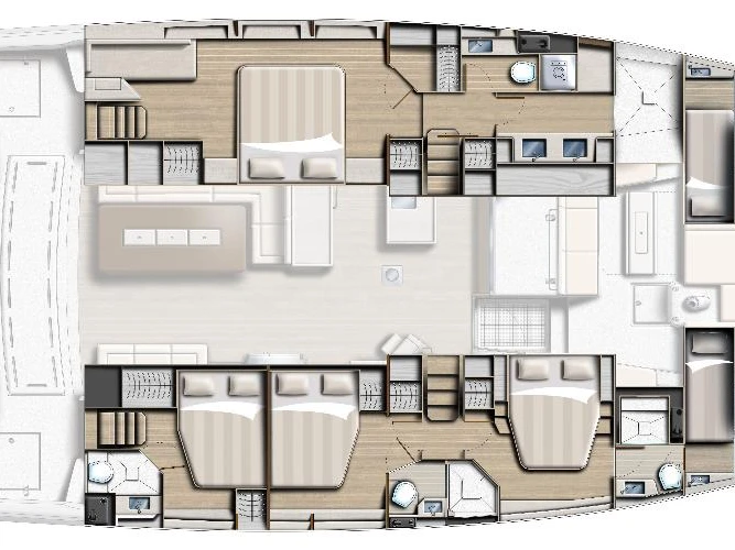 Alquiler Catamarán en Port Cogolin - 15 Bali 5.4