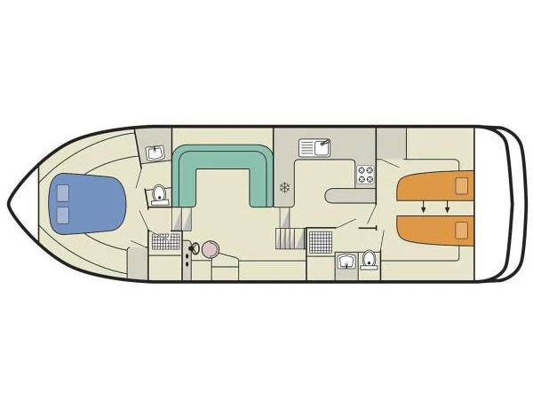 Alquiler de barcos Homps barato de Royal Mystique B