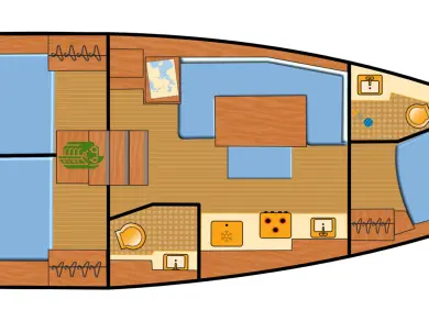 Alquiler de Bénéteau Oceanis 37.1 en Pula