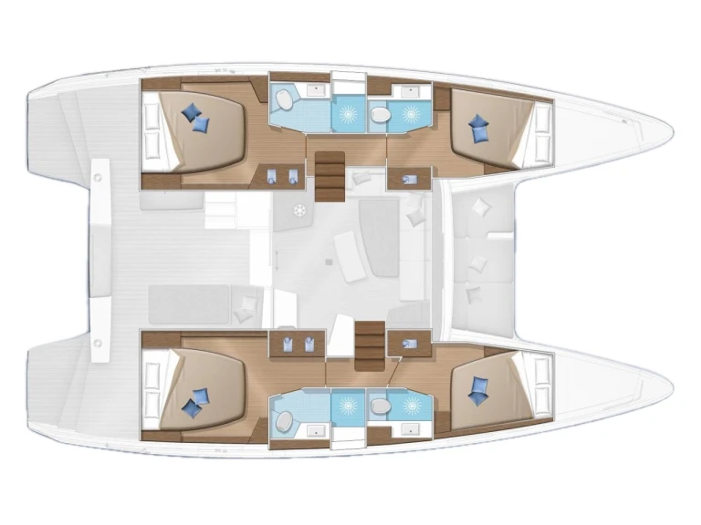 Catamarán para alquilar Pianottoli-Caldarello al mejor precio