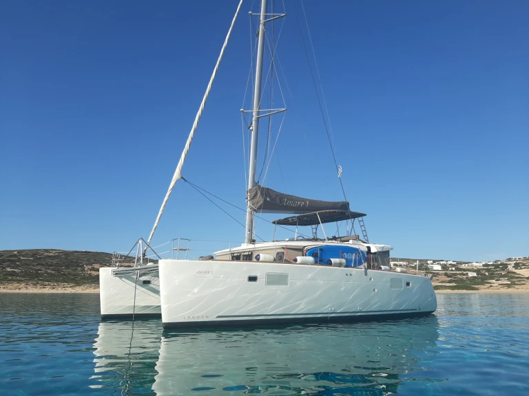 Alquiler Catamarán Lagoon con o sin  título de navegación