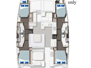 Leopard Catamarans / Robertson & Caine Leopard 45 de alquiler a Cannigione