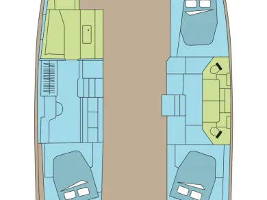 Alquiler Catamarán en Nassau - Fountaine Pajot Fountaine Pajot FP 44 Maestro - 3 + 2 cab.