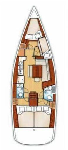 Alquiler de embarcaciones Bénéteau Oceanis 43 Family - 4 cab. enGöcek en Samboat