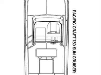 Alquiler de Pacific Craft Pacific Craft 750 Sun Cruiser en Pula