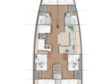 Alquiler de barcos Split barato de Sun Odyssey 490