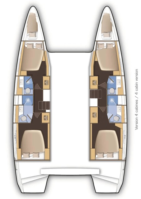 Alquiler Catamarán en Ajaccio - Lagoon Lagoon 42