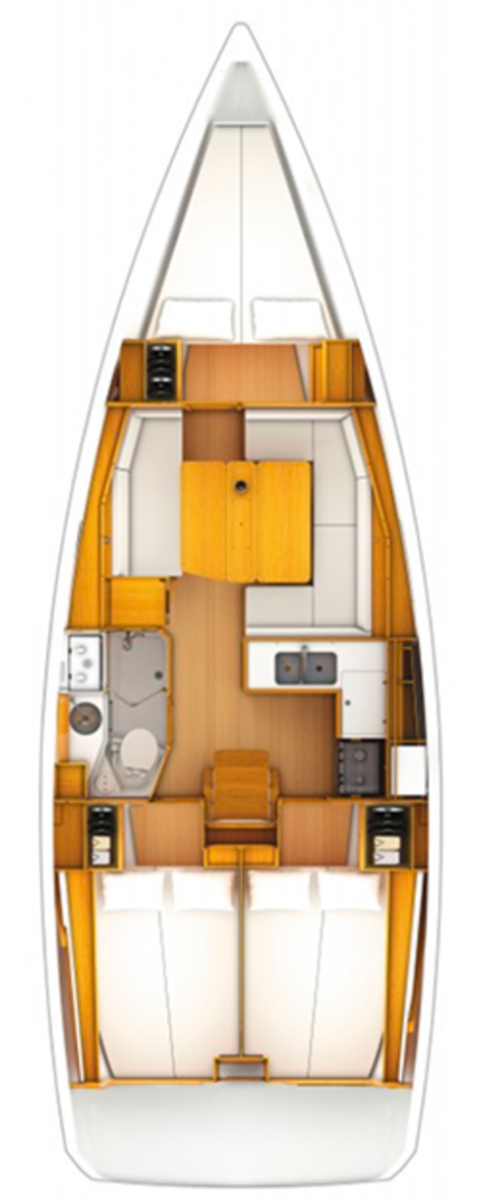 Alquiler Velero en Gouviá - Jeanneau Sun Odyssey 389