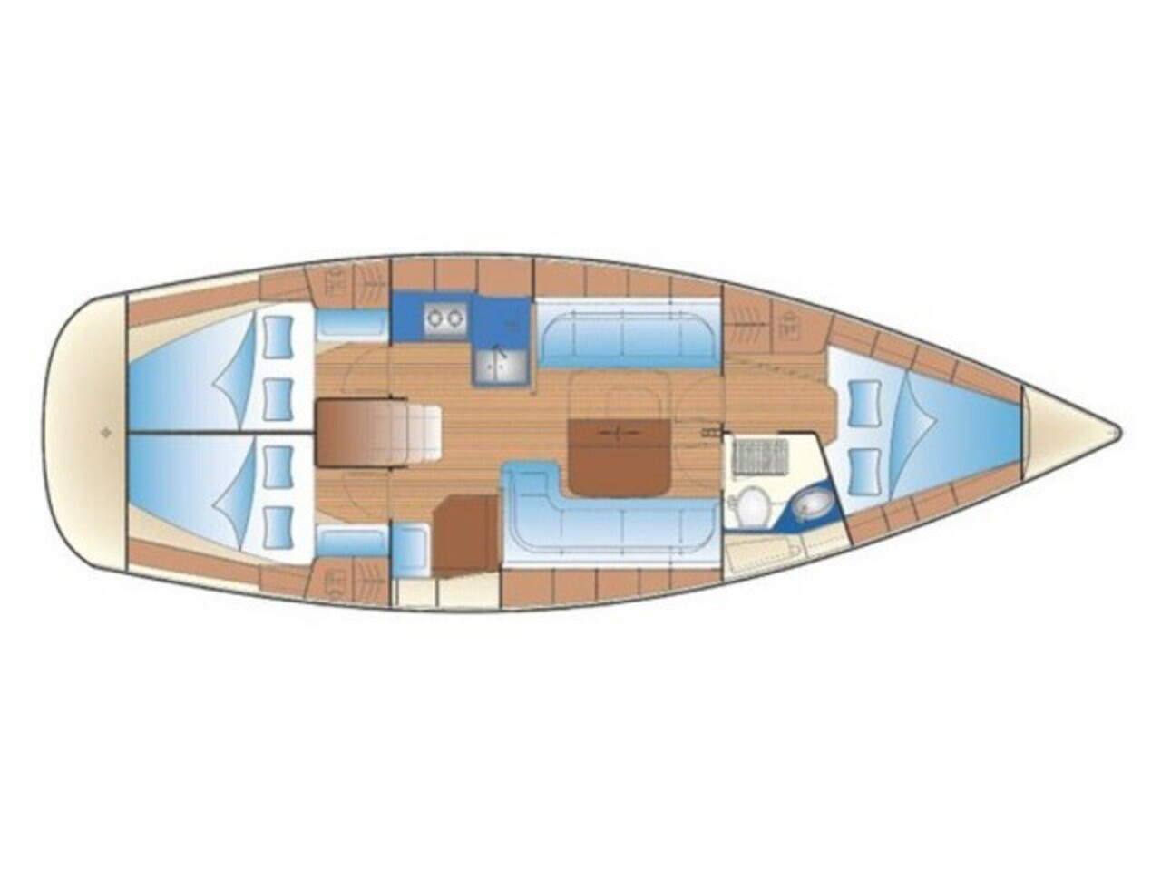 Alquiler de barcos Biograd na Moru barato de Bavaria 38 Cruiser