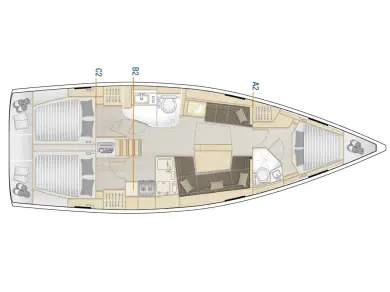 Alquiler Kaštela - Hanse Hanse 418 en SamBoat