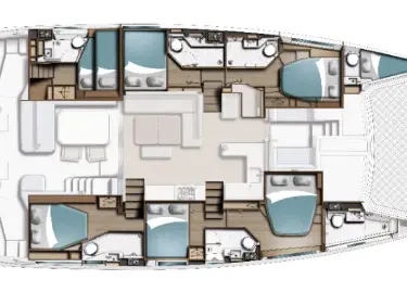 Alquiler de Leopard Catamarans / Robertson & Caine Leopard 52 en Furnari