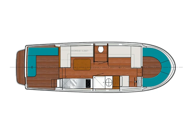 Alquiler de barcos Glénac barato de Pénichette 950E