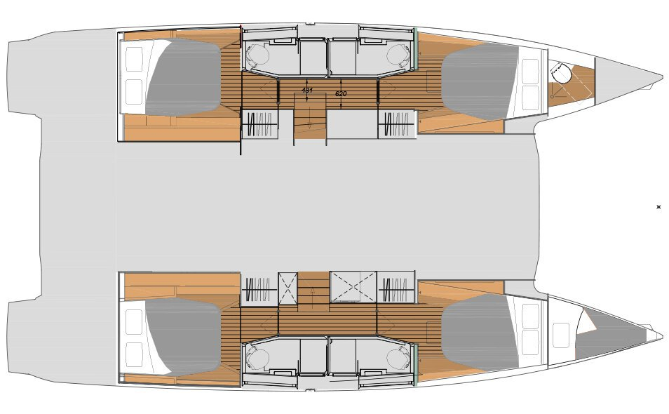 Alquiler Catamarán en Cagliari - Fountaine Pajot Elba 45