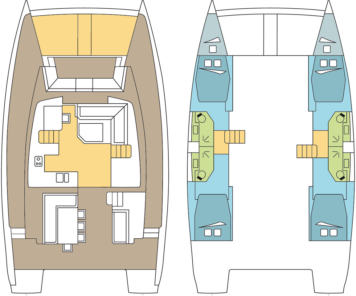 Alquiler de embarcaciones Bali Bali 4.5 enBas du Fort en Samboat