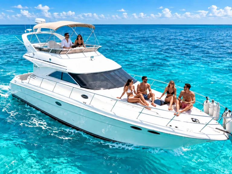 Alquiler de barcos Ciudad Cancún barato de custom