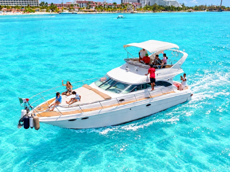 Alquiler Lancha en Ciudad Cancún - Custom Made custom