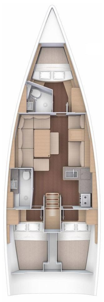 Alquiler de embarcaciones Dufour Dufour 412 enMurter-Kornati en Samboat