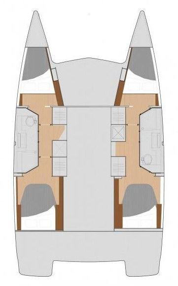 Alquiler Catamarán Fountaine Pajot con o sin  título de navegación