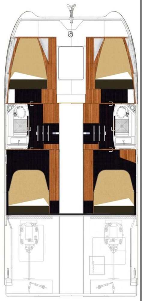 Alquiler Lancha en Biograd na Moru - Fountaine Pajot Fountaine Pajot MY 37