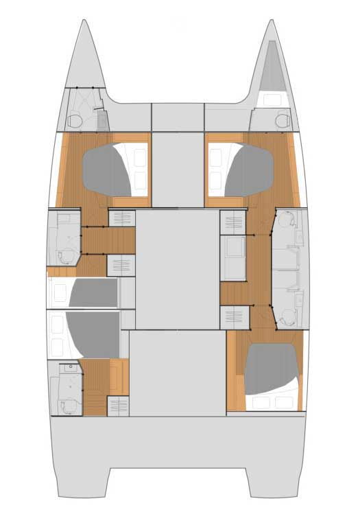 Alquiler de Fountaine Pajot Tanna 47 en Biograd na Moru