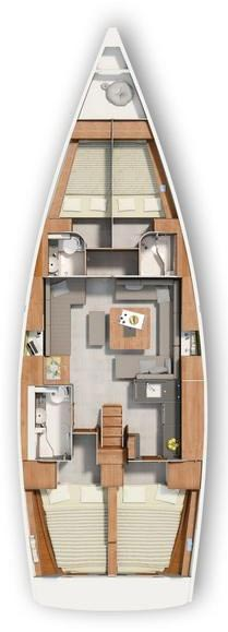 Alquiler de embarcaciones Hanse Hanse 455 enMurter-Kornati en Samboat