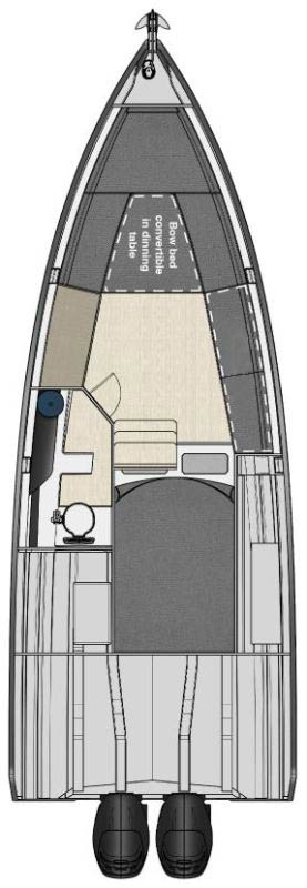 Alquiler de embarcaciones Nuva yachts  Nuva M9 Cabin enBiograd na Moru en Samboat