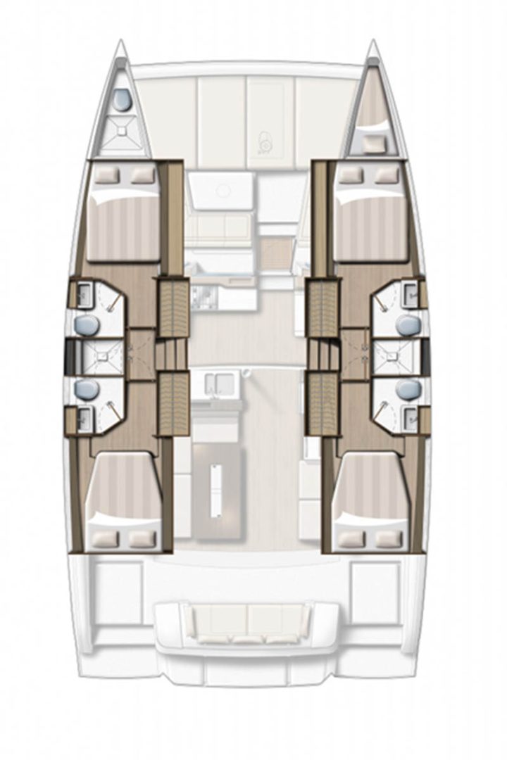 Alquiler Catamarán en Road Town - Bali Bali 4.2
