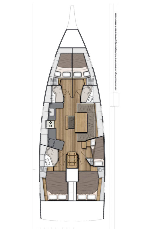 Bénéteau Oceanis 46.1 de alquiler a Seget Donji