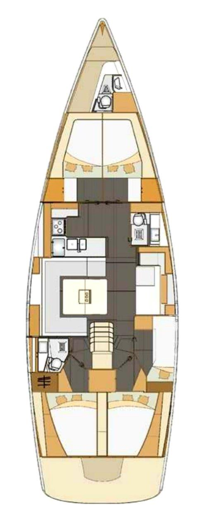 Alquiler de embarcaciones Elan Impression 50 enBiograd na Moru en Samboat