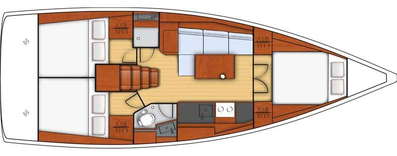 Alquiler de embarcaciones Bénéteau Oceanis 38.1 enBiograd na Moru en Samboat