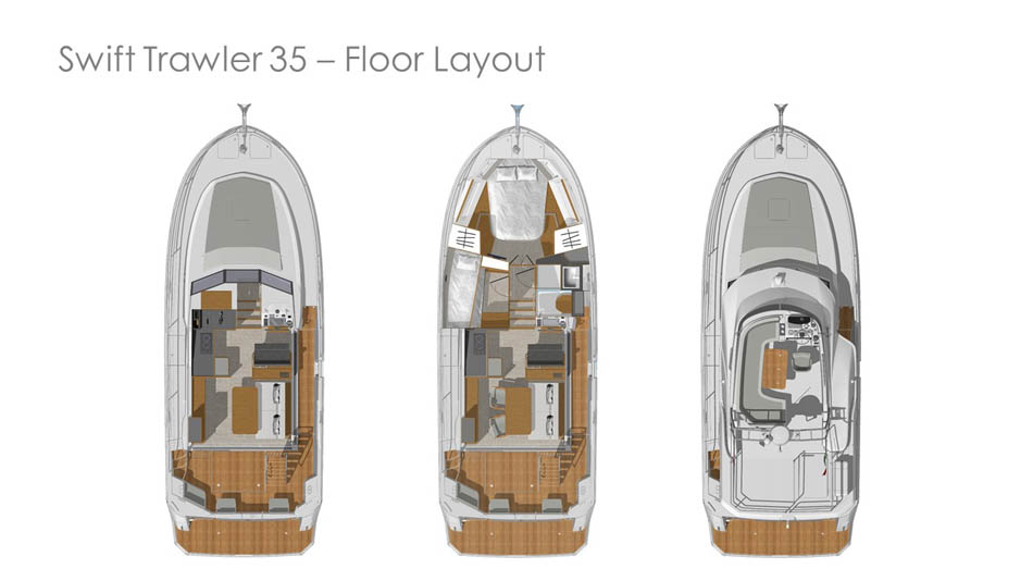 Alquiler de embarcaciones Bénéteau Swift Trawler 35 enBiograd na Moru en Samboat