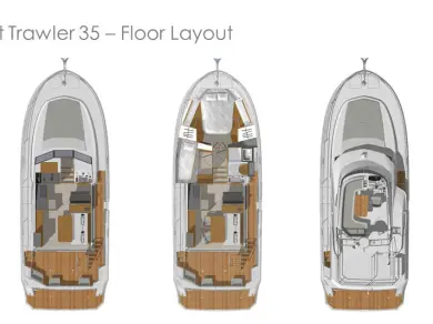 Alquiler de embarcaciones Bénéteau Swift Trawler 35 enBiograd na Moru en Samboat