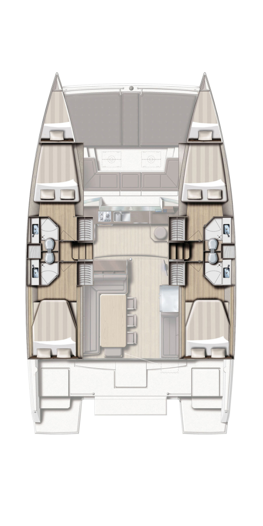 Alquiler Catamarán Bali con o sin  título de navegación