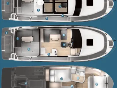 Alquiler de embarcaciones Viknes Skilso 35 Panorama enSukošan en Samboat
