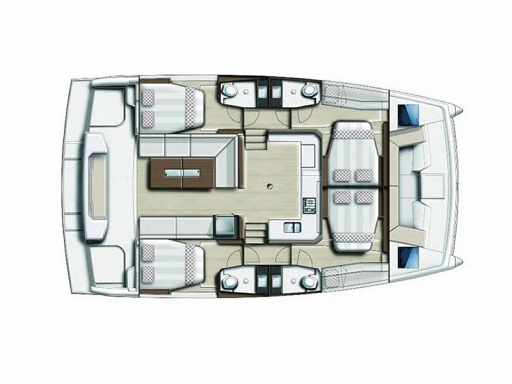 Alquiler de Catamarán, con o sin patrón Bali Kaštela
