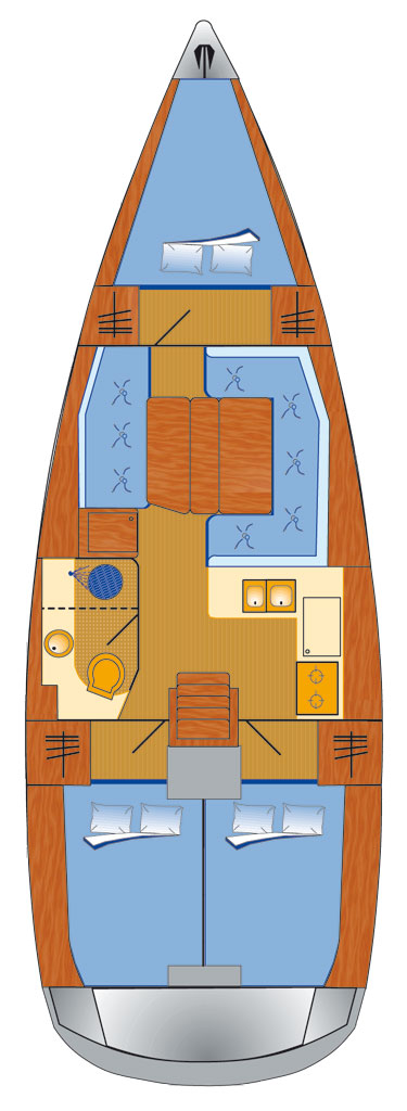 Alquiler de embarcaciones Jeanneau Sun Odyssey 389 enRogoznica en Samboat