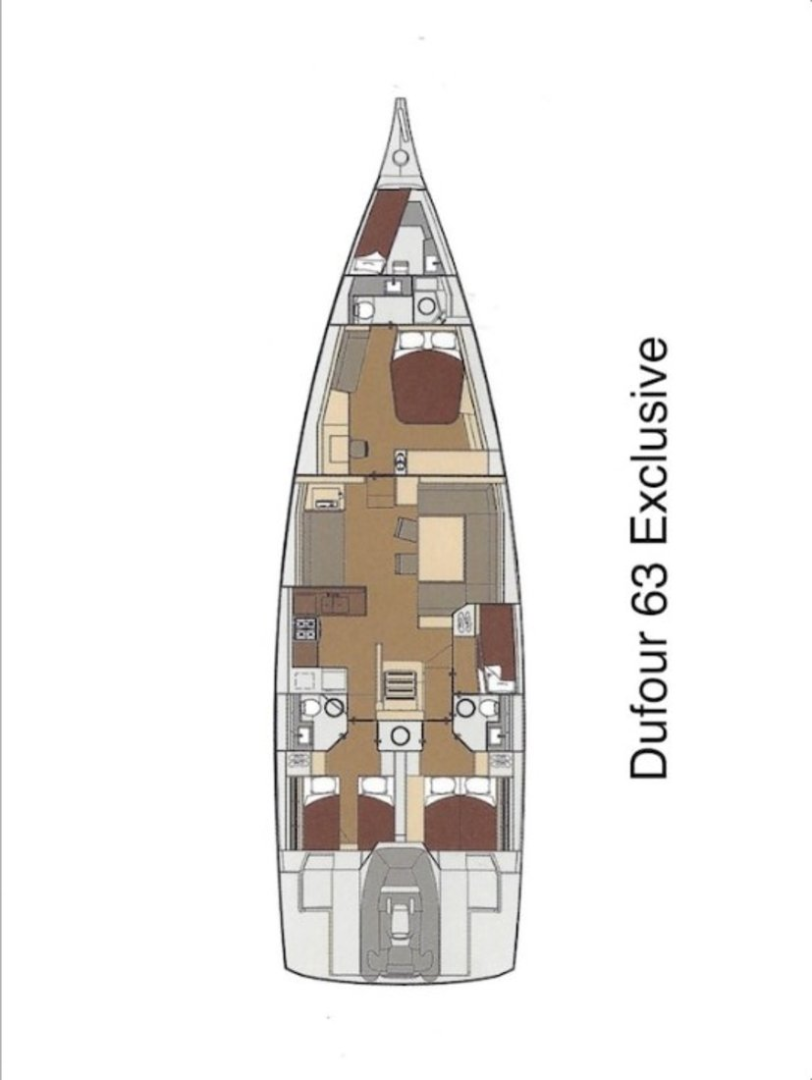 Alquiler de barcos Primošten barato de Dufour 63 Exclusive