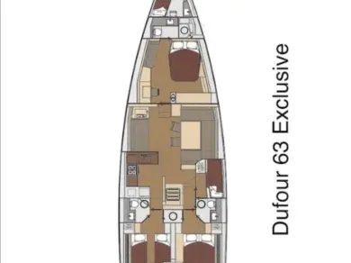Alquiler de barcos Primošten barato de Dufour 63 Exclusive