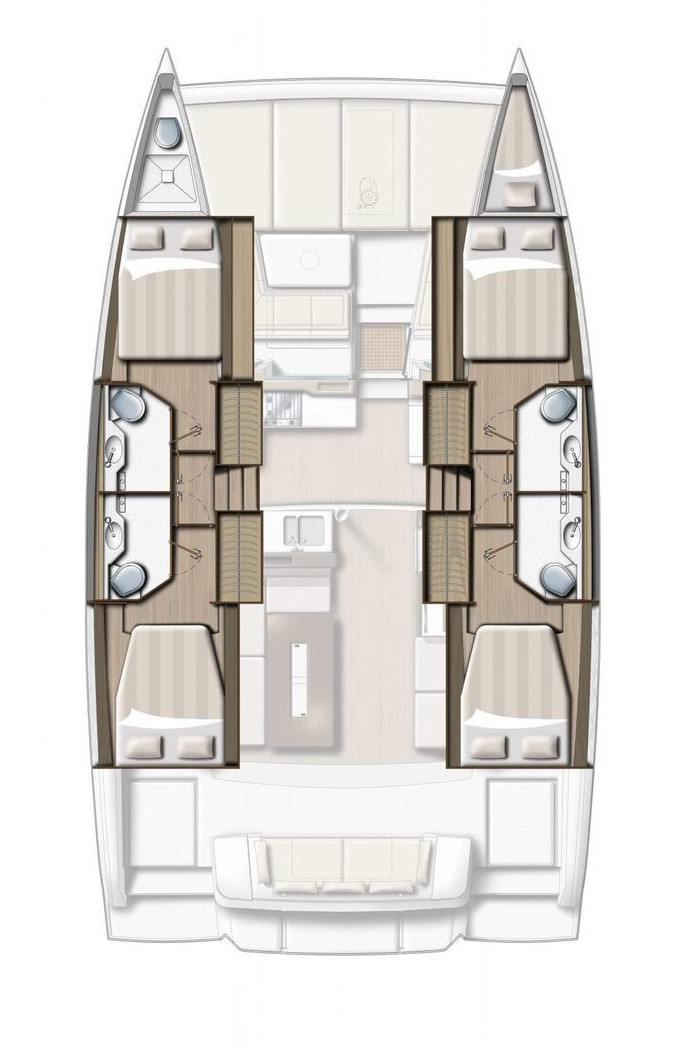Alquiler Šibenik - Bali Bali 4.2 en SamBoat