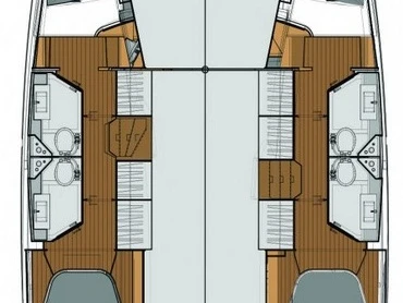 Alquiler de Fountaine Pajot Lucia 40 en Trogir